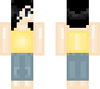 black haired girl