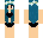 blue and black