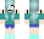 blue girl