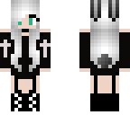 pretty emo bunny girl