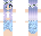 purple haired nymph