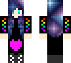 rainbow galaxy girl