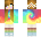 tie dye girl