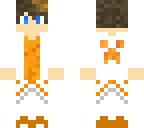 white orange boy