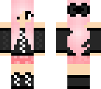 black and pink girl
