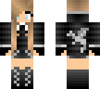 blonde silver gamer