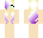 blonde to purple