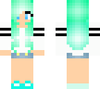 blue berry or minty icecream