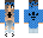 blue checker