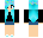 blue girl