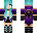 blue hair knight