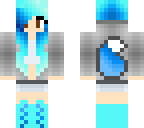 blue wolf girl