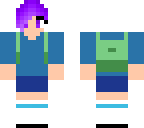 fiona from adventure time with purple hair