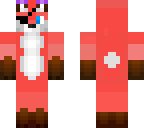 foxji with bunny ears easter skin