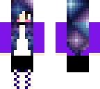 me with galaxy hair