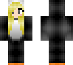 penguin onesie girl