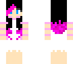 pink dye girl