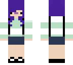purple hair bunny