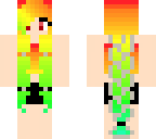 rainbow girl