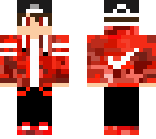 red camouflage boy