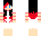 red dye girl