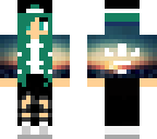 teal hair