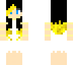 yellow dye girl