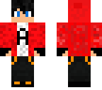 a red jacket