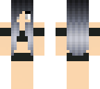 black bathing suit