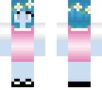 blue girl