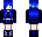 blue girl