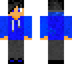 blue man