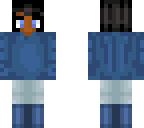 blue sweater