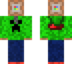 commmand block with creeper hoodie