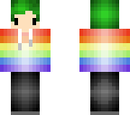 lime-haired rainbow boy