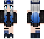 my blue crystal skin