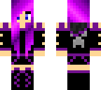 purple rainbow girl skin