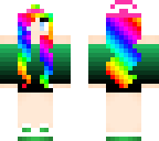 rainbow girl