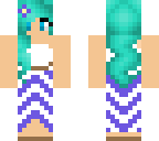 teal hair beach update