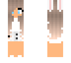white bunny girl