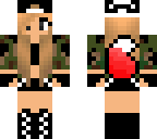 wolf army girl