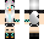 wolfgirl luna edit steve version