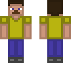 yellow pixel steve