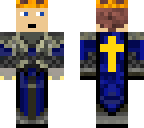 blauwe koning