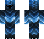blue and black bird