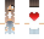 heart jacket girl