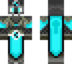 light blue wolf knight