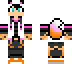 pink-orange wolf boy
