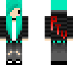 ptv blue emo girl
