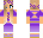 purple dress